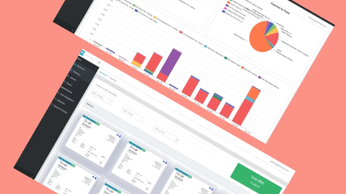 Expenses Management System screenshot 2