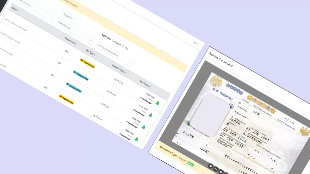 Passport & Visa Management (OCR) screenshot 2